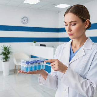 [W] 3ML Peptide Storage Case Mini Vial Storage Box Vial Storage Box Peptide Cases 3ml Vial Case Peptide Container