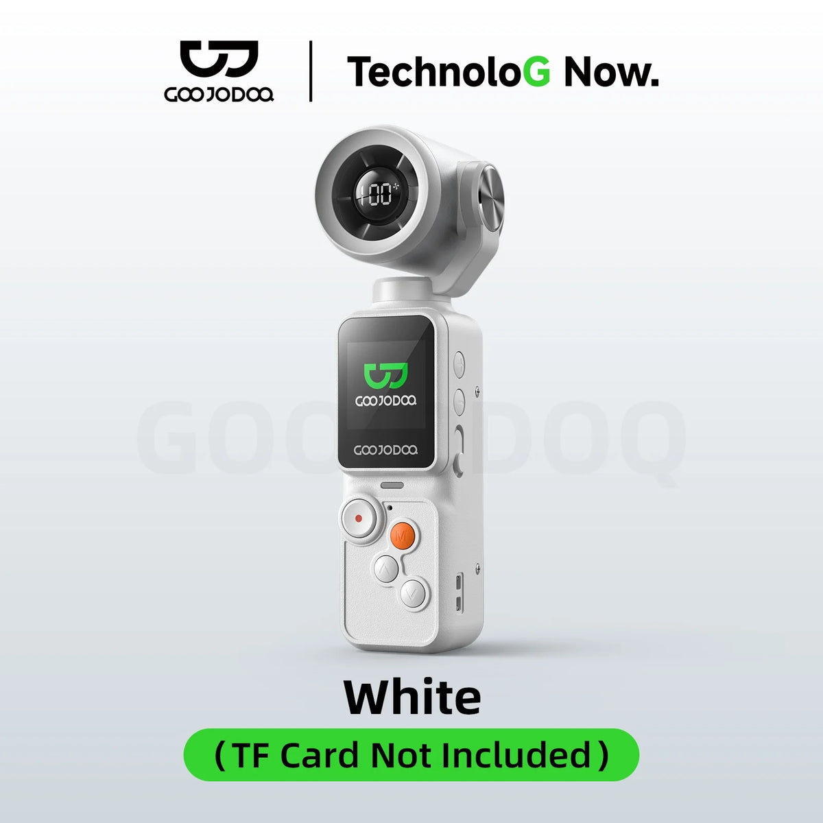 180° Adjustable Gimbal Camera Handheld Stabilized 1.3-inch Screen Mengambil Foto Dan Video with Wind High-speed Turbo Kipa