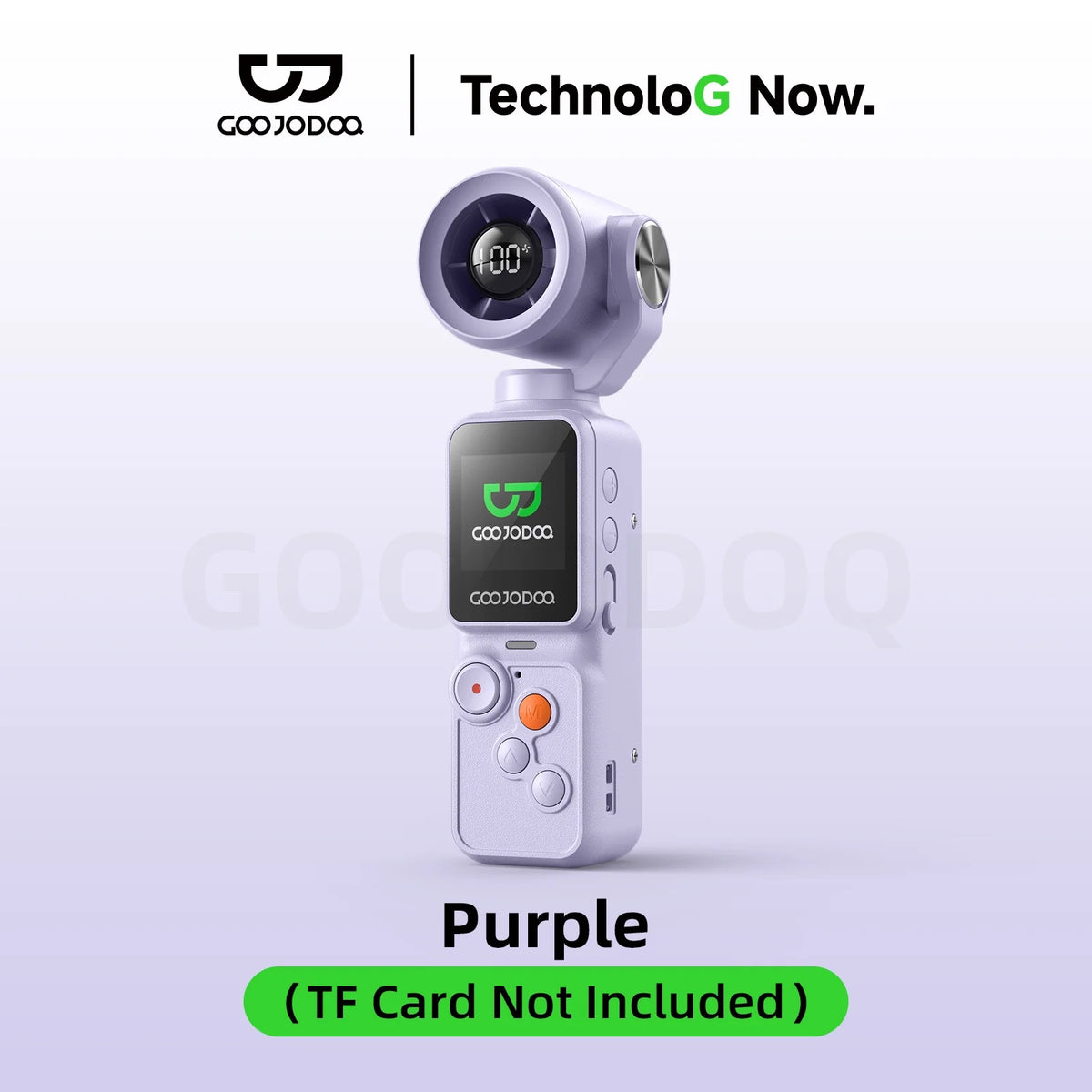 180° Adjustable Gimbal Camera Handheld Stabilized 1.3-inch Screen Mengambil Foto Dan Video with Wind High-speed Turbo Kipa