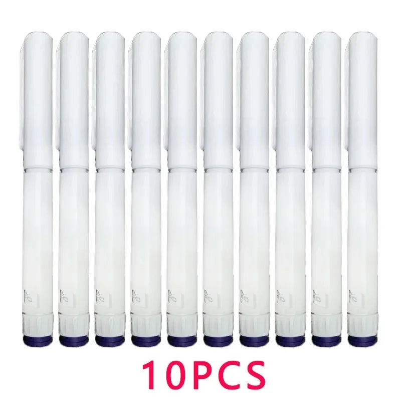 Disposable Peptide Injection Pen for 3ml Cartridge, Adjustable Dose Self-Injection Device for GLP-1, Drug-Free