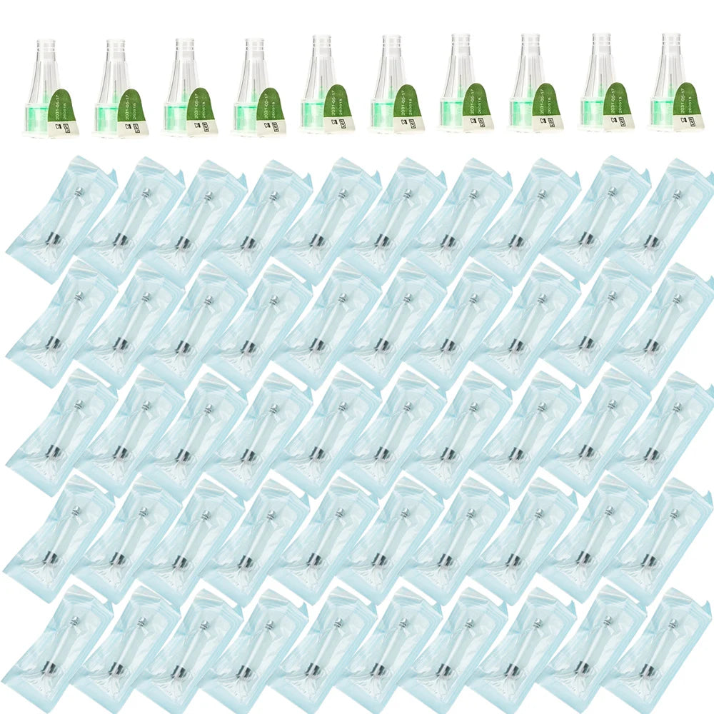 3ml Peptide Insulin Pen Cartridge, 3cc Cartridges Compatible with Reusable Injection V1 & V2 Pens, Individually Pack