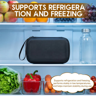 3/10/30ML Insulin Vial Storage Box Portable Travel Peptide Organizer Bag Hard Shell Fridge Freezer Tube Vials Storage Case