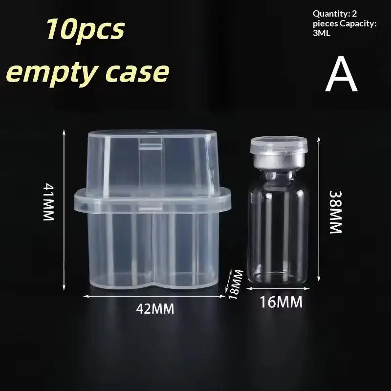 [W] 3ML Peptide Storage Case Mini Vial Storage Box Vial Storage Box Peptide Cases 3ml Vial Case Peptide Container