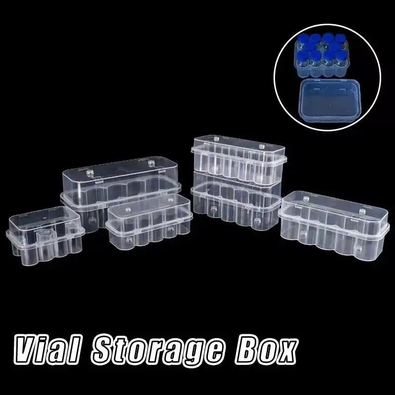[W] 3ML Peptide Storage Case Mini Vial Storage Box Vial Storage Box Peptide Cases 3ml Vial Case Peptide Container