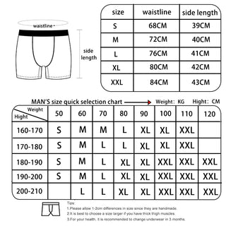 Sexy Men Underwear 1Pcs Boxershorts Breathable Mens Boxer Briefs Trunks Plus Size Man Swimming Underpants Men's Panties Boxers