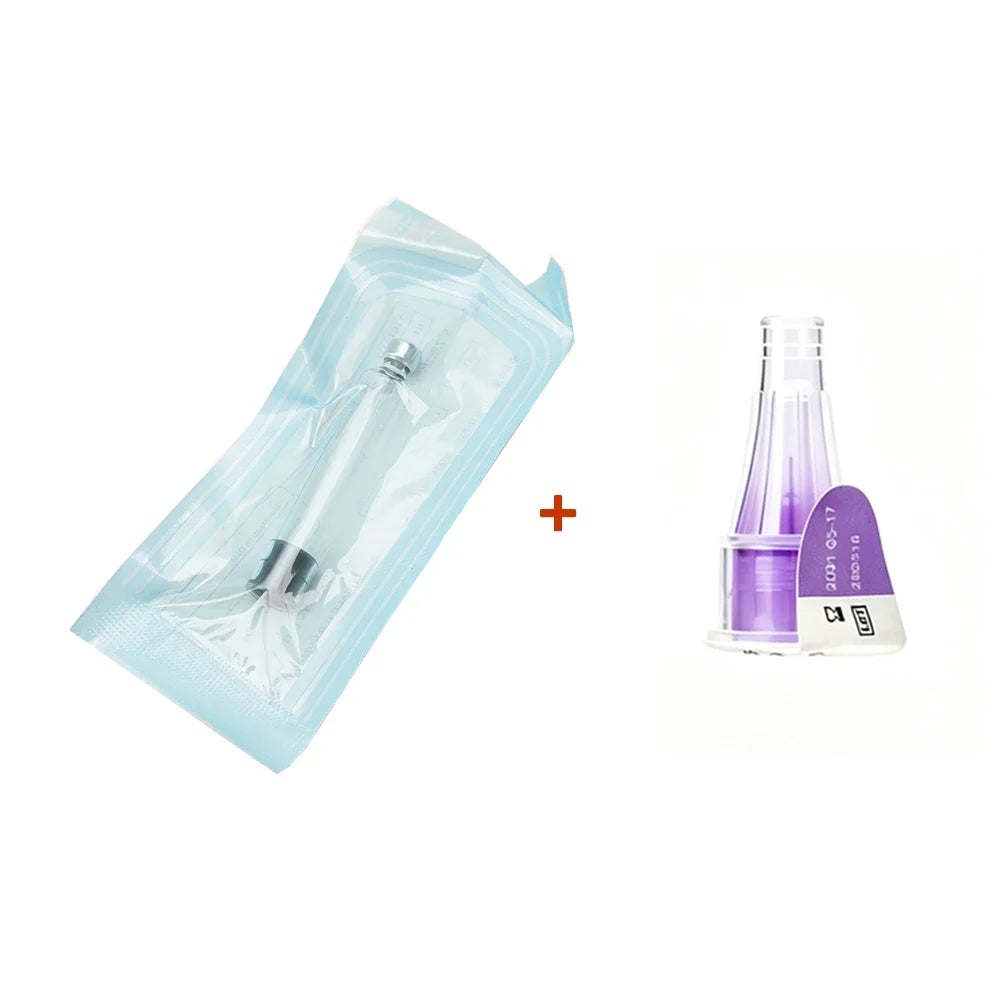 3ml Peptide Insulin Pen Cartridge, 3cc Cartridges Compatible with Reusable Injection V1 & V2 Pens, Individually Pack