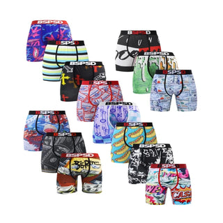 Sexy Men Underwear 1Pcs Boxershorts Breathable Mens Boxer Briefs Trunks Plus Size Man Swimming Underpants Men's Panties Boxers