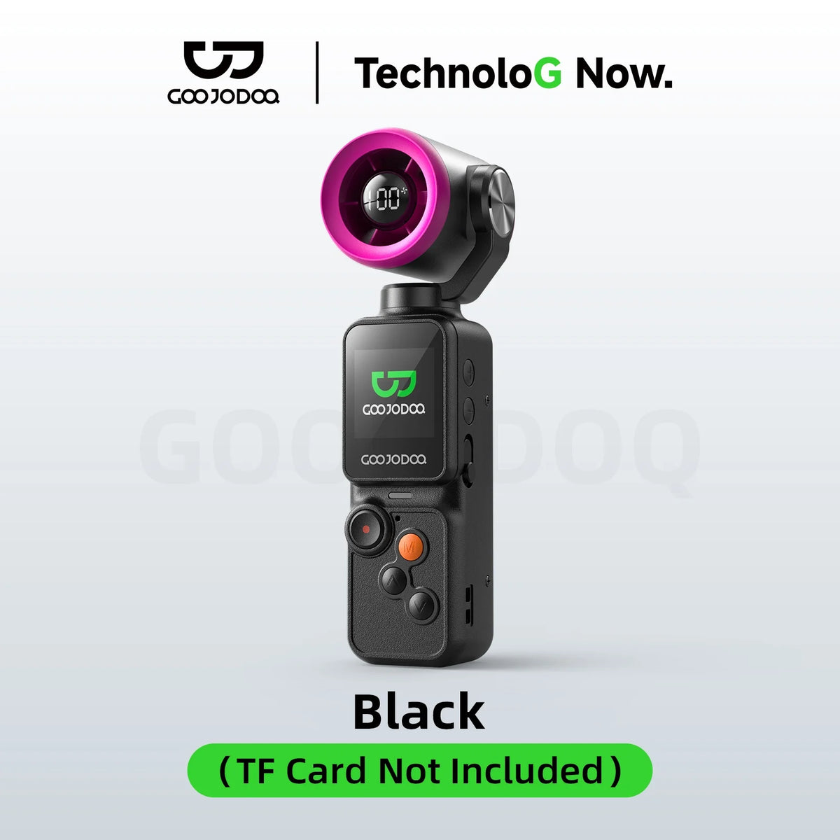 180° Adjustable Gimbal Camera Handheld Stabilized 1.3-inch Screen Mengambil Foto Dan Video with Wind High-speed Turbo Kipa