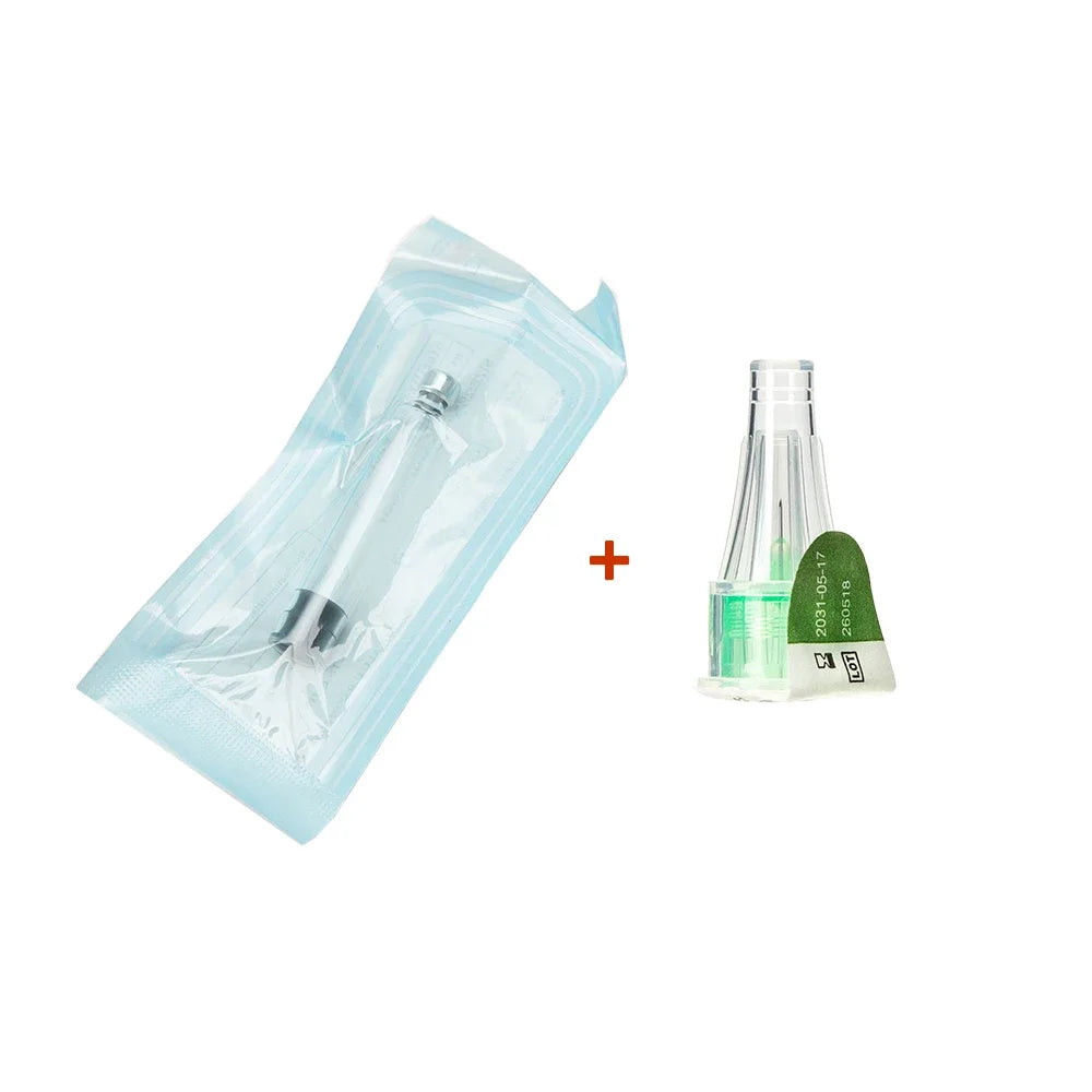 3ml Peptide Insulin Pen Cartridge, 3cc Cartridges Compatible with Reusable Injection V1 & V2 Pens, Individually Pack
