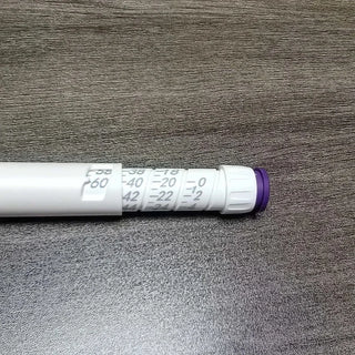 Disposable Peptide Injection Pen for 3ml Cartridge, Adjustable Dose Self-Injection Device for GLP-1, Drug-Free