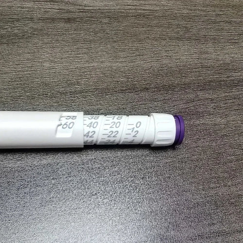 Disposable Peptide Injection Pen for 3ml Cartridge, Adjustable Dose Self-Injection Device for GLP-1, Drug-Free